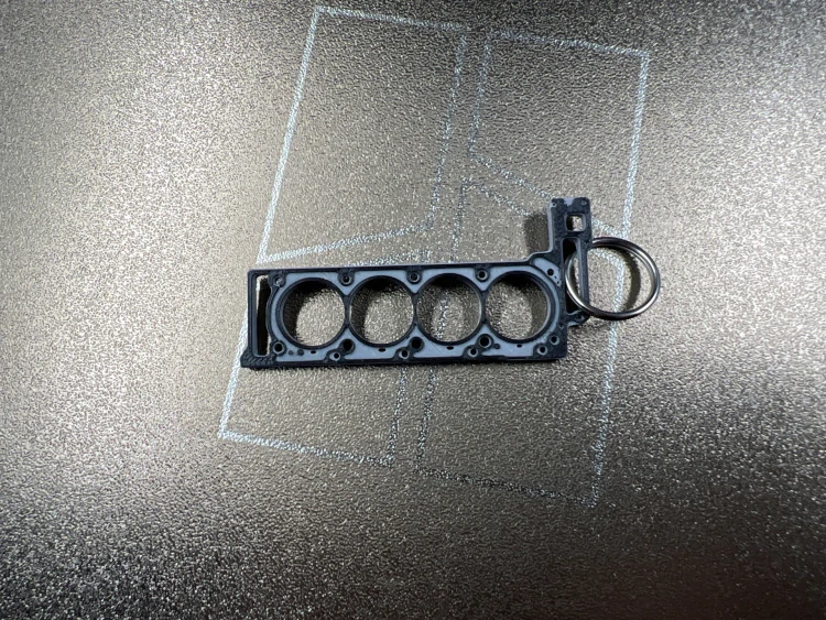 Klíčenka těsnění pod hlavu – Mercedes M273 5.5 V8