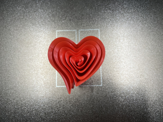 Růže ve tvaru srdce – věčná dekorace ❤️🌹